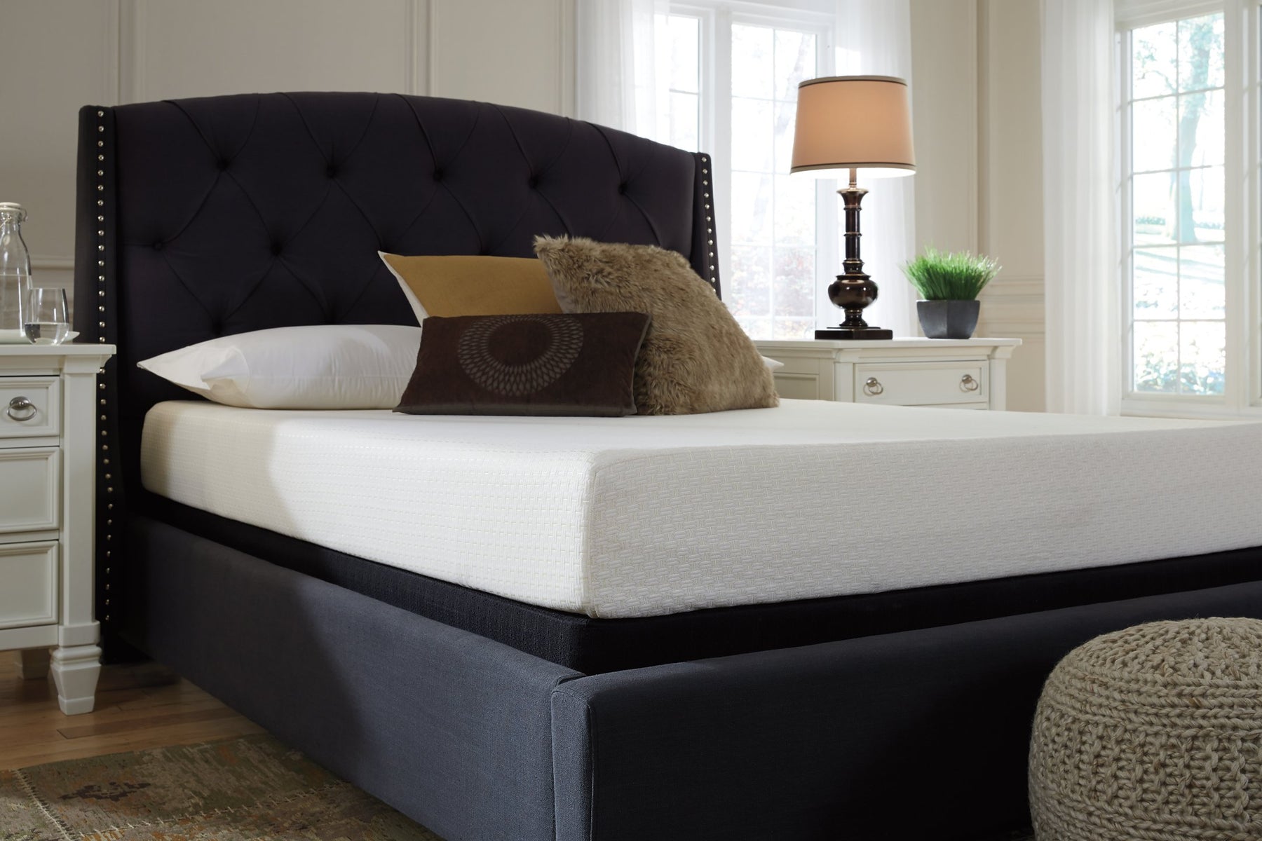 Chime 8 Inch Memory Foam Mattress in a Box - Half Price Furniture