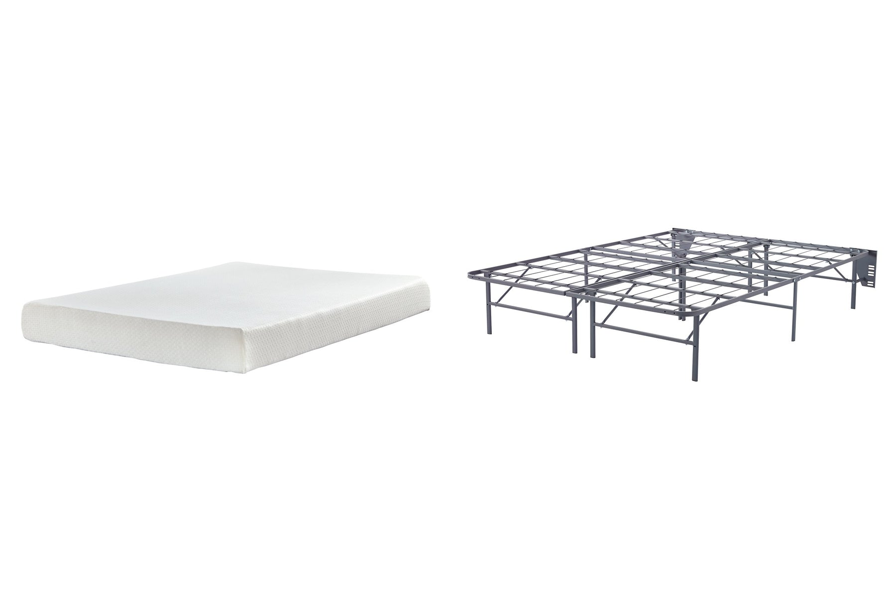 Chime 8 Inch Memory Foam Mattress Set - Half Price Furniture