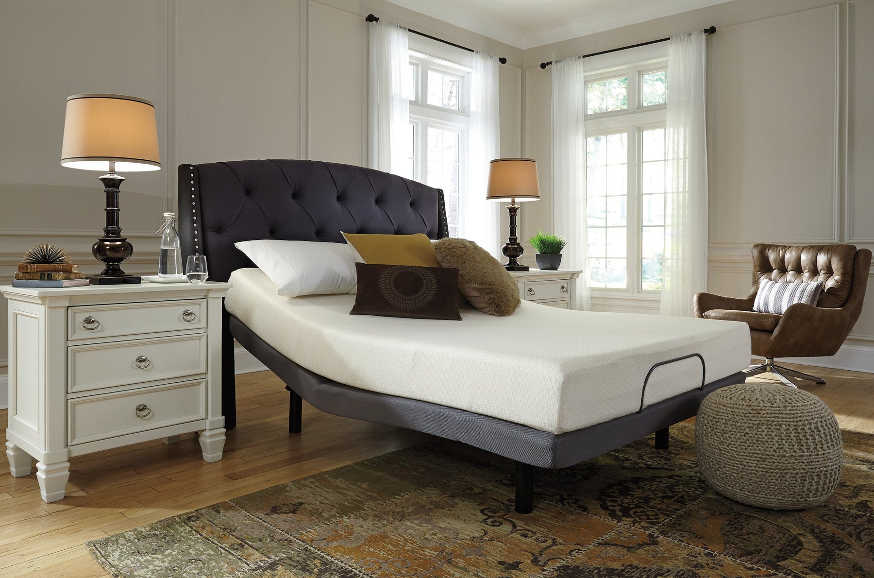 Chime 8 Inch Memory Foam Mattress in a Box - Half Price Furniture