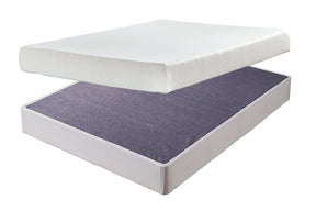 Chime 8 Inch Memory Foam Mattress Set - Half Price Furniture