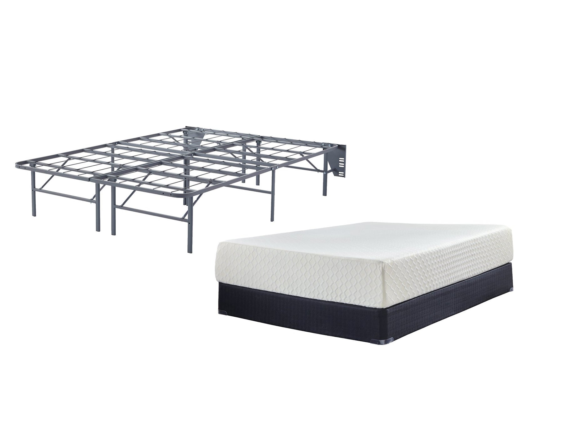 Chime 12 Inch Memory Foam Mattress Set - Half Price Furniture