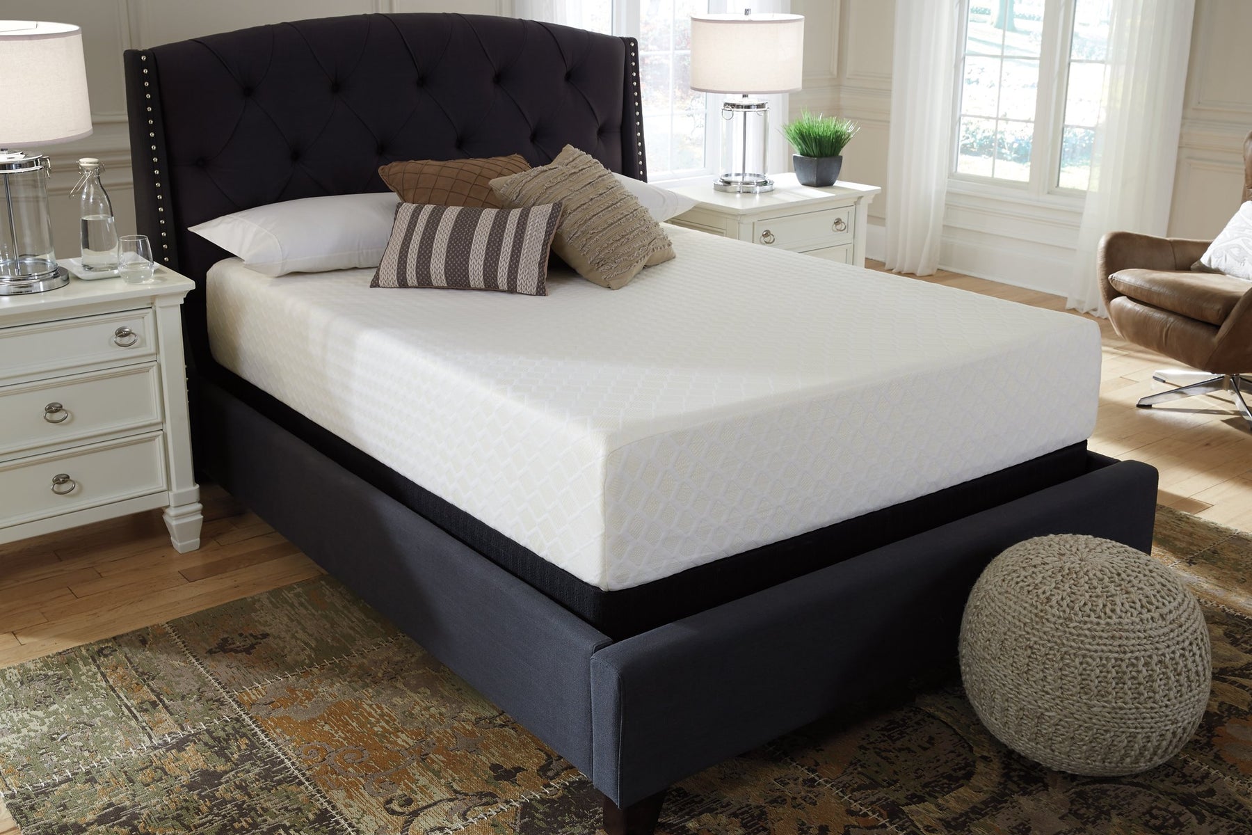 Chime 12 Inch Memory Foam Mattress in a Box - Half Price Furniture