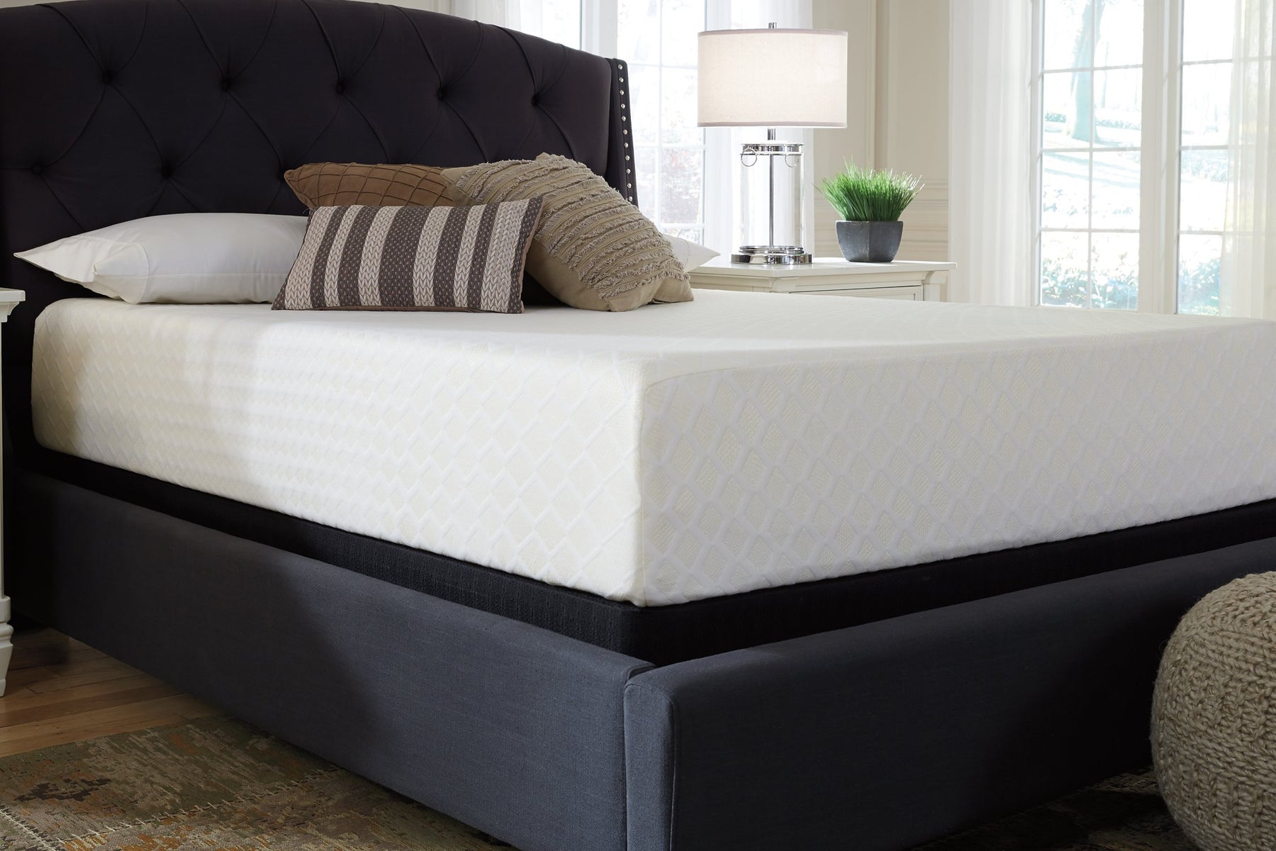 Chime 12 Inch Memory Foam Mattress in a Box - Half Price Furniture