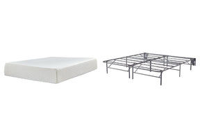 Chime 12 Inch Memory Foam Mattress Set - Half Price Furniture