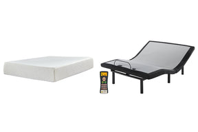 Chime 12 Inch Memory Foam Mattress Set - Half Price Furniture