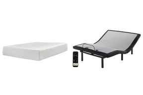 Chime 12 Inch Memory Foam Mattress Set - Half Price Furniture