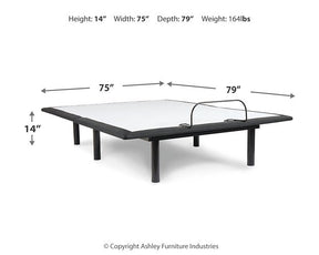 Chime 12 Inch Memory Foam Mattress and Base Set - Half Price Furniture