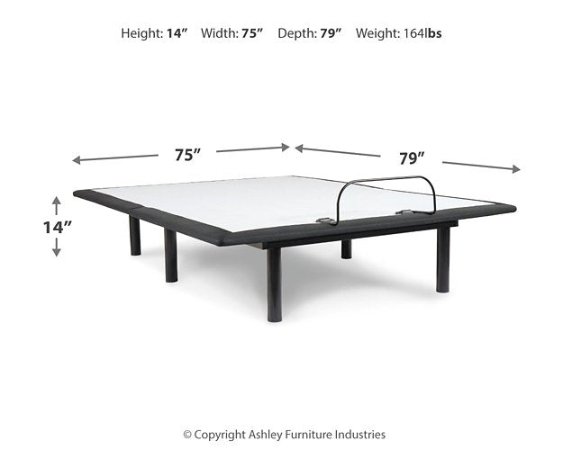 Millennium Cushion Firm Gel Memory Foam Hybrid Mattress and Base Set - Half Price Furniture