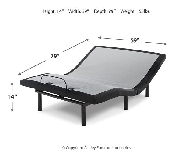 14 Inch Ashley Hybrid Mattress Set - Half Price Furniture