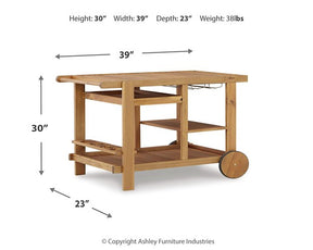 Kailani Serving Cart - Half Price Furniture