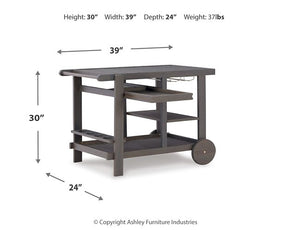 Kailani Serving Cart - Half Price Furniture