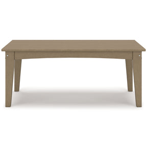 Hyland wave Outdoor Coffee Table - Half Price Furniture