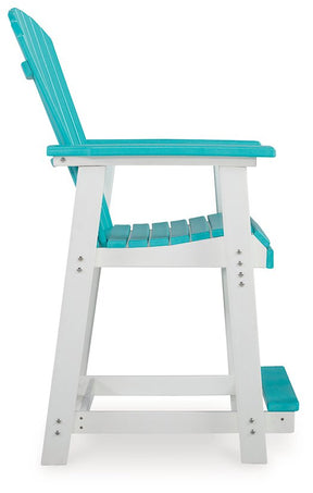 Eisely Outdoor Counter Height Bar Stool (Set of 2) - Half Price Furniture