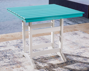 Eisely Outdoor Counter Height Dining Table - Outdoor Counter Table - Half Price Furniture