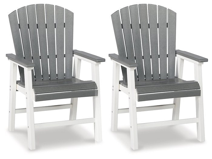 Transville Outdoor Dining Arm Chair (Set of 2) Half Price Furniture