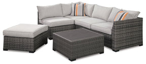 Cherry Point 4-piece Outdoor Sectional Set - Half Price Furniture