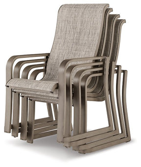 Beach Front Sling Arm Chair (Set of 4) - Half Price Furniture