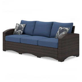 Windglow Outdoor Sofa with Cushion - Half Price Furniture