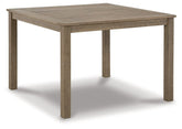 Aria Plains Outdoor Dining Table Half Price Furniture