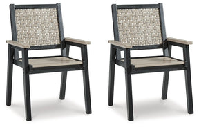 Mount Valley Arm Chair (set Of 2) Half Price Furniture