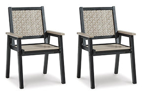 Mount Valley Arm Chair (set Of 2) - Half Price Furniture