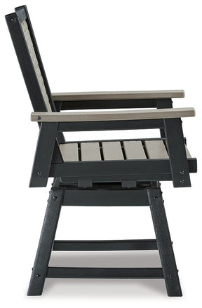 Mount Valley Swivel Chair (Set of 2) - Half Price Furniture