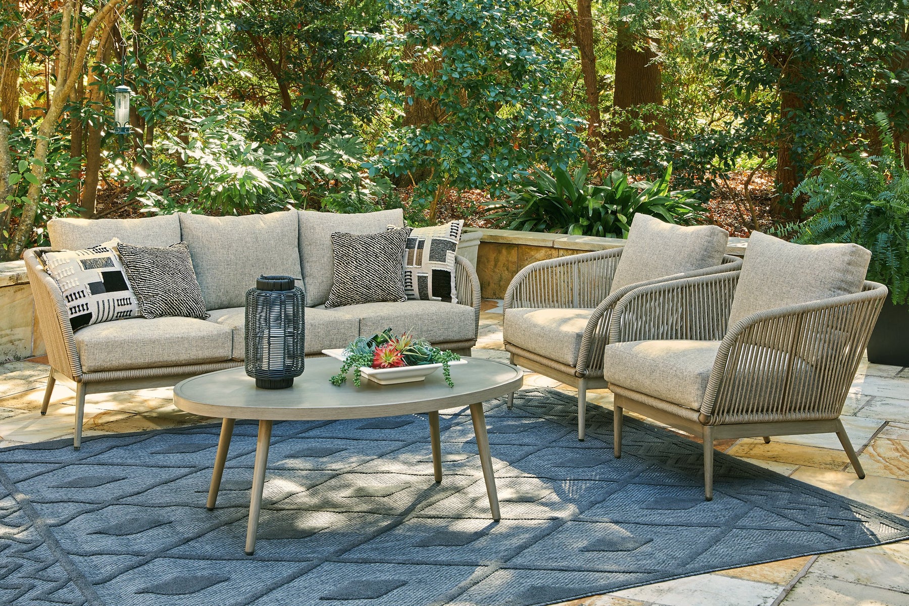 Swiss Valley Outdoor Set - Half Price Furniture