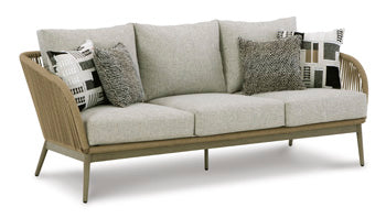 Swiss Valley Outdoor Sofa with Cushion - Half Price Furniture