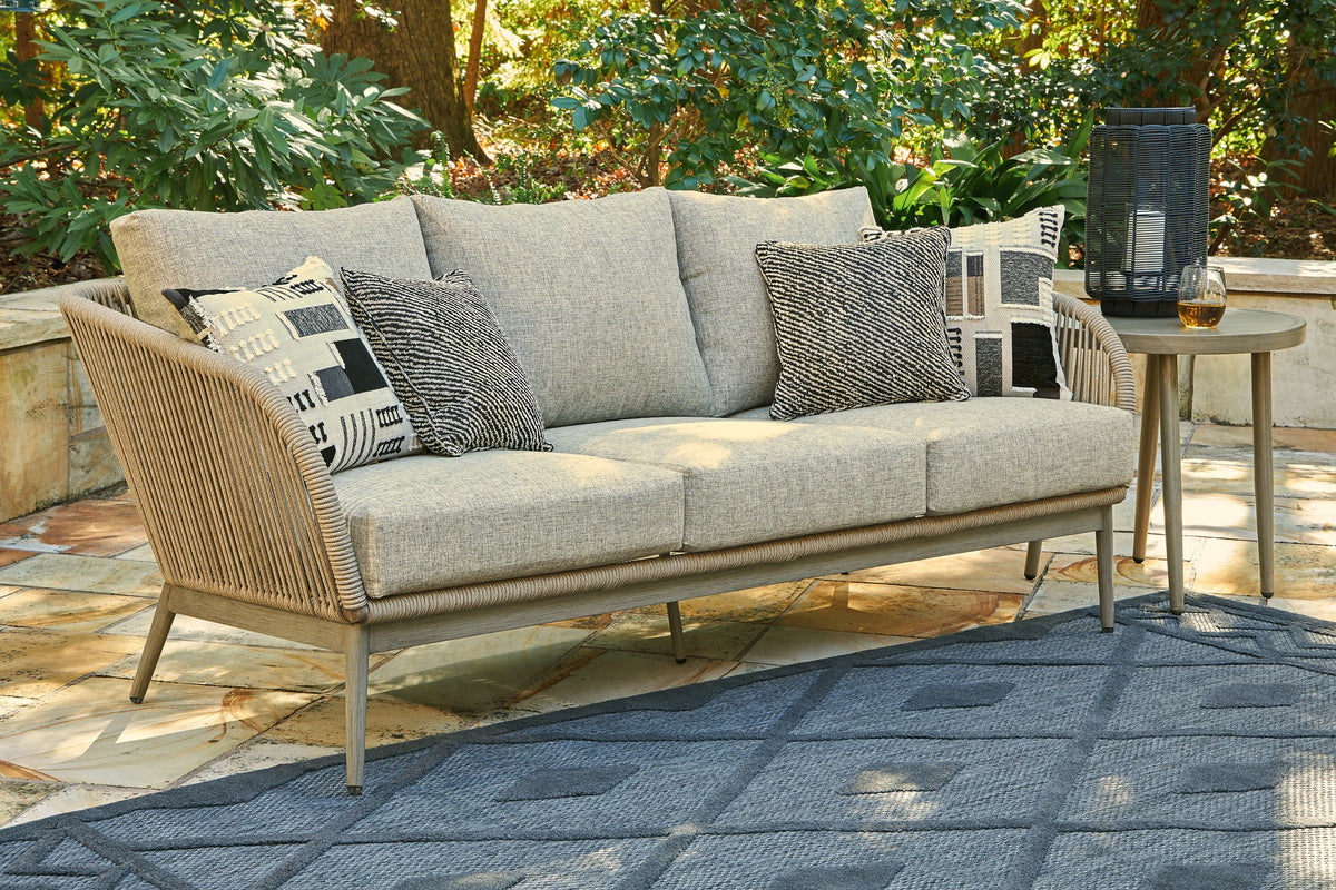 Swiss Valley Outdoor Sofa with Cushion - Half Price Furniture