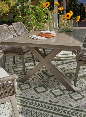 Beach Front Outdoor Dining Table - Half Price Furniture