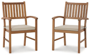 Janiyah Outdoor Dining Arm Chair (Set of 2) - Half Price Furniture