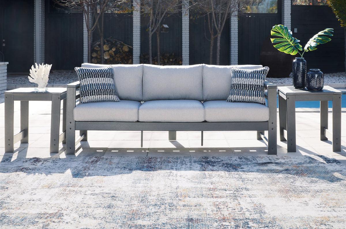 Amora Outdoor Sofa with Cushion - Half Price Furniture