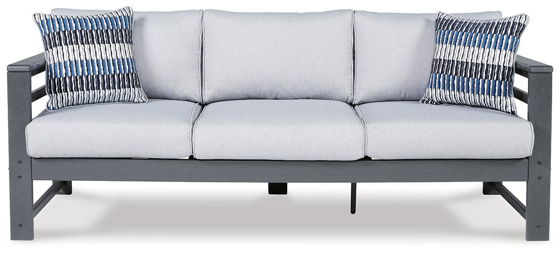 Amora Outdoor Sofa with Cushion - Half Price Furniture