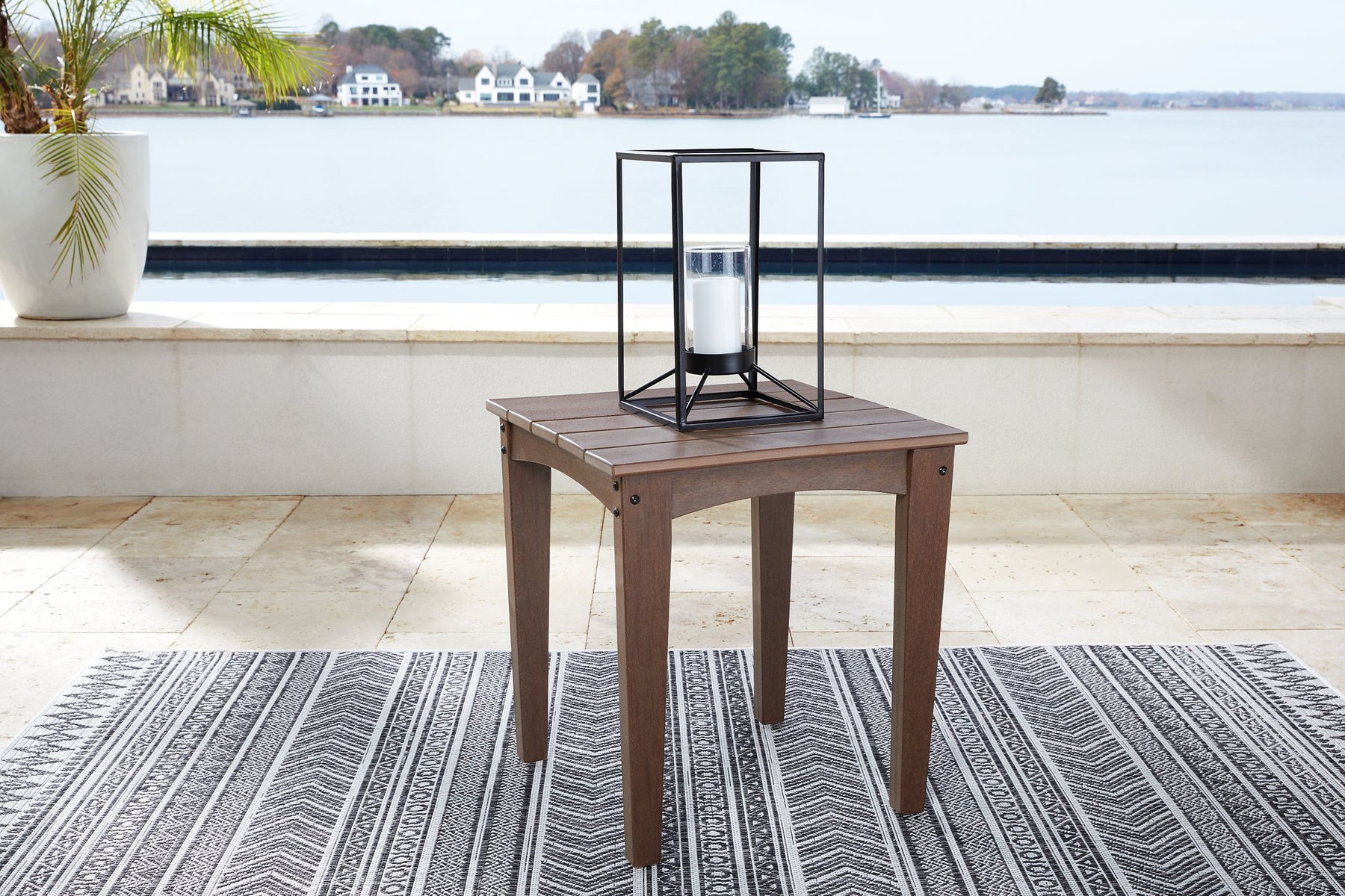 Emmeline Outdoor End Table - Half Price Furniture