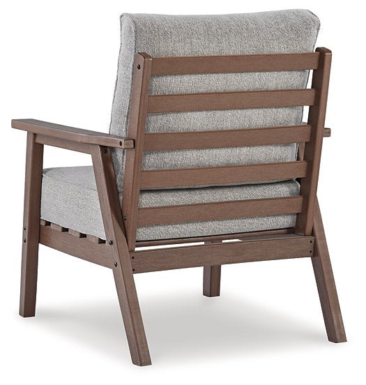 Emmeline Outdoor Lounge Chair with Cushion (Set of 2) - Half Price Furniture