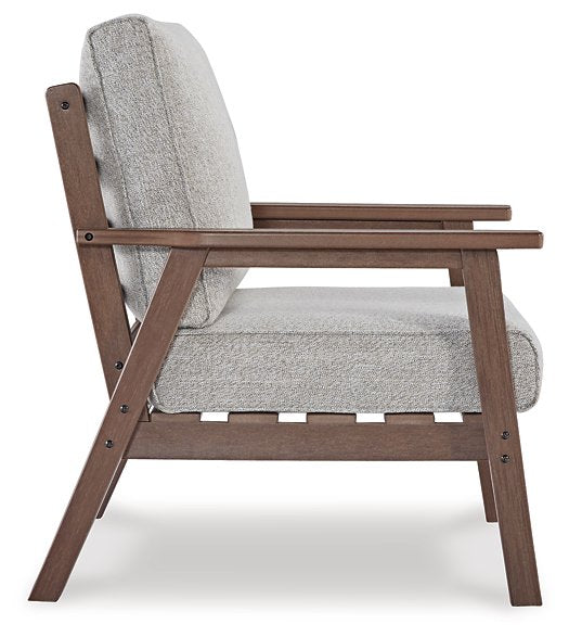 Emmeline Outdoor Lounge Chair with Cushion (Set of 2) - Half Price Furniture