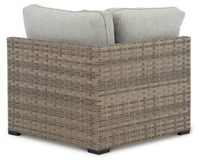 Calworth Outdoor Corner with Cushion (Set of 2) - Half Price Furniture