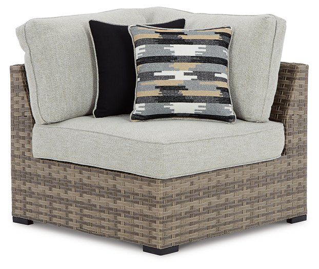 Calworth Outdoor Corner with Cushion (Set of 2) - Half Price Furniture