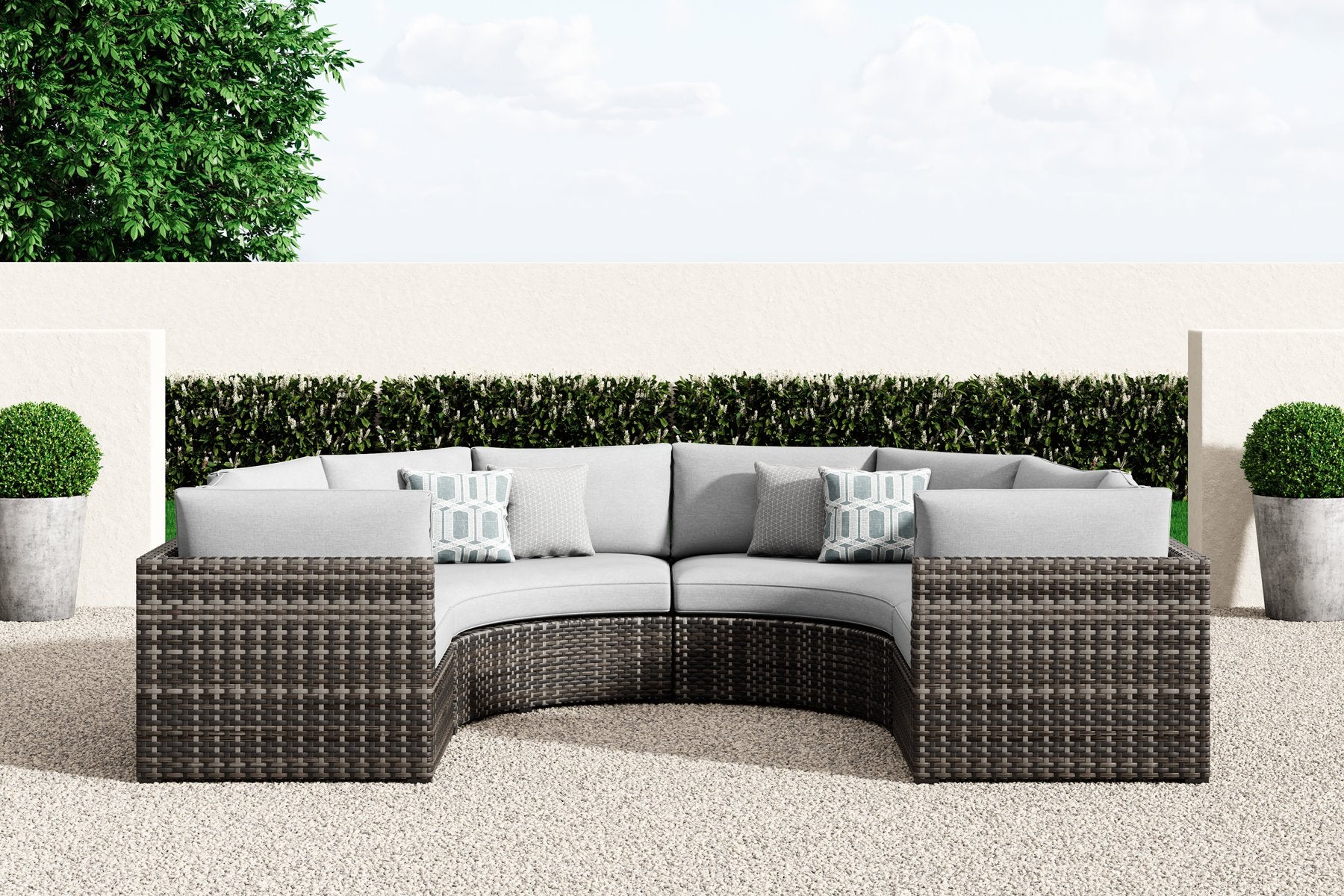 Harbor Court Outdoor Sectional - Half Price Furniture