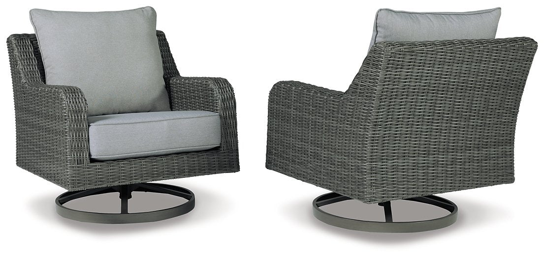 Elite Park Outdoor Swivel Lounge with Cushion - Half Price Furniture