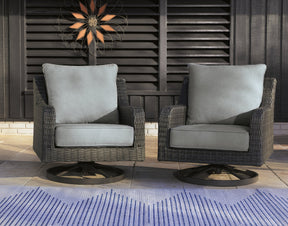 Elite Park Outdoor Swivel Lounge with Cushion - Half Price Furniture