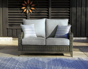 Elite Park Outdoor Loveseat with Cushion - Half Price Furniture