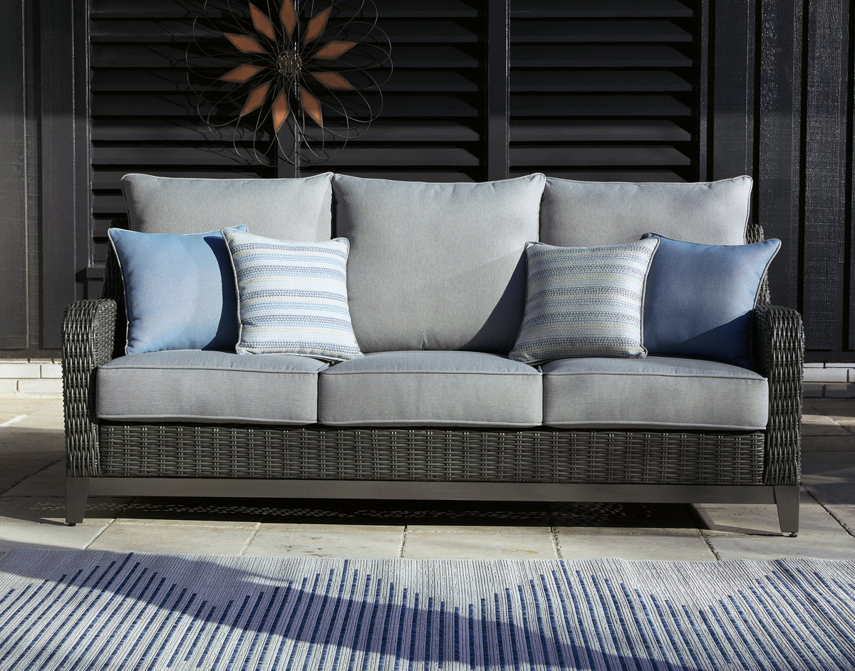 Elite Park Outdoor Sofa with Cushion - Outdoor Seating - Half Price Furniture