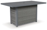 Palazzo Outdoor Bar Table with Fire Pit Half Price Furniture