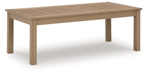 Hallow Creek Outdoor Coffee Table Half Price Furniture