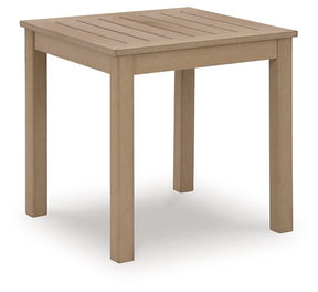 Hallow Creek Outdoor End Table Half Price Furniture