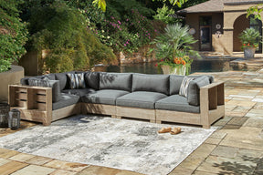 Citrine Park Outdoor Sectional - Half Price Furniture