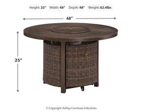 Paradise Trail Fire Pit Table - Half Price Furniture