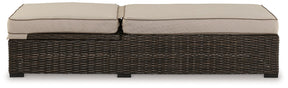 Coastline Bay Outdoor Chaise Lounge with Cushion - Half Price Furniture