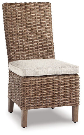 Beachcroft Outdoor Side Chair with Cushion (Set of 2) - Half Price Furniture